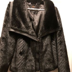Bebe - Faux Fur Coat - Like New